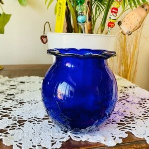 Cobalt Blue Vase